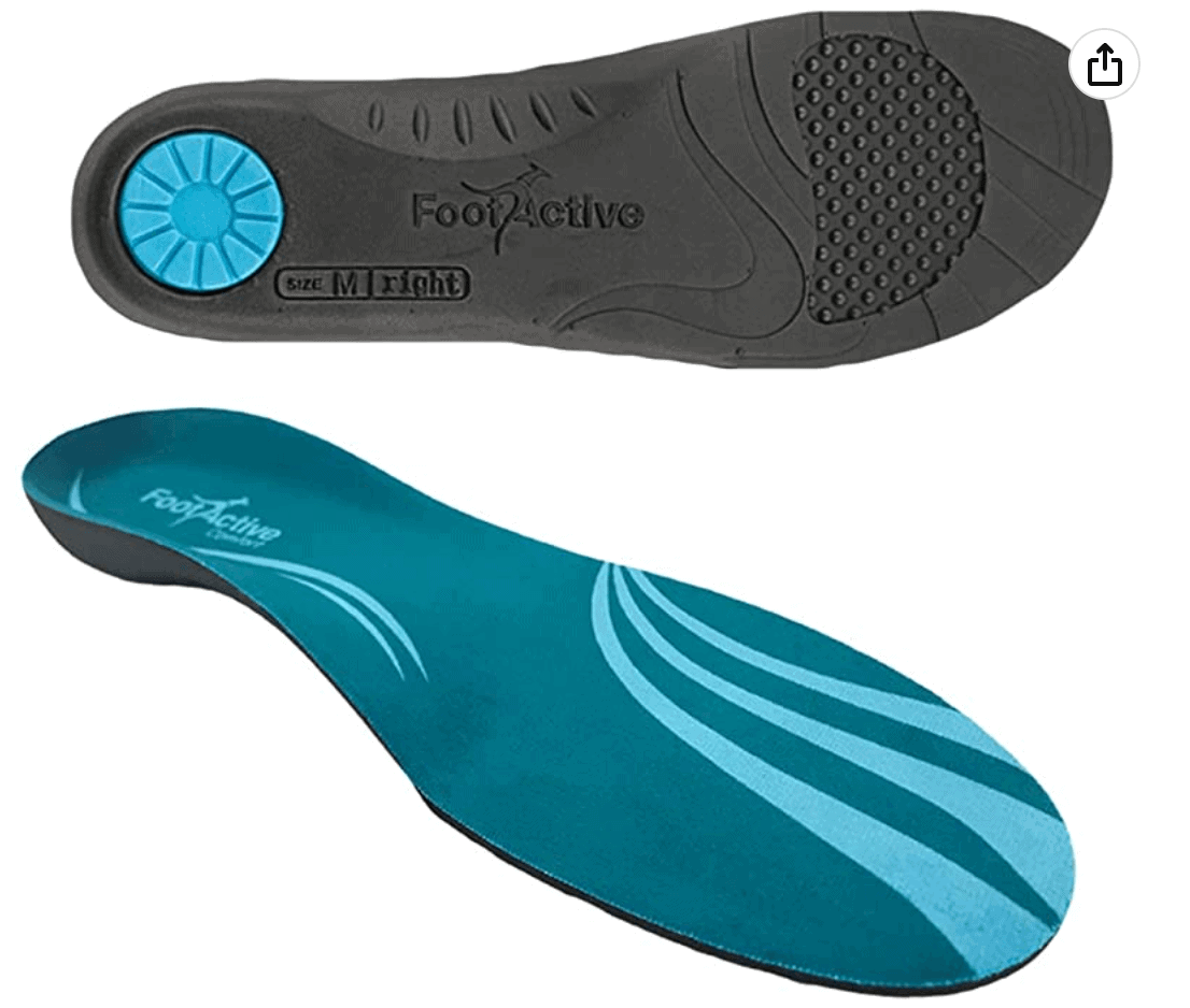 flat feet insoles amazon