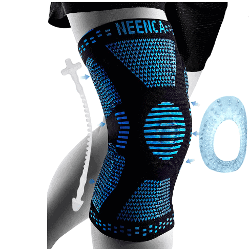 Picture of the Neenca Knee Brace for Skiing
