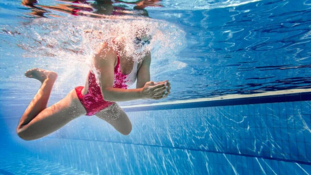 Picture of a person doing Breaststroke