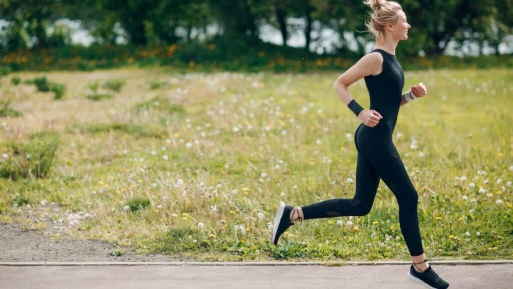 Picture of a person running